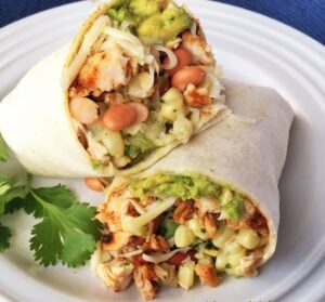 Grilled chx burrito