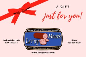 Holiday gift card design