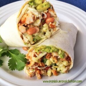 Grilled chx burrito