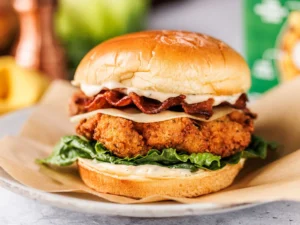 Chicken bacon ranch sandwich